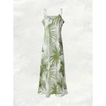 Women's Maxi Dress Sundress A Line Dress Slip Dress Vacation Casual Boho Beach Regular Fit Graphic Leaf Sleeveless V Neck Blue Green Summer Spring 202 Women's Maxi Dress Sundress A Line Dress Slip Dress Vacation Casual Boho Beach Regular Fit Graphic Leaf Sleeveless V Neck Blue Green Summer Spring 202