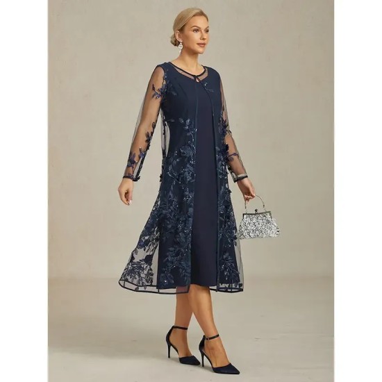 Women's Jacket Coat Blazer Lace Embroidered Sequin Elegant Floral Formal Anniversary Wedding Guest Cocktail Party Open Front Long Crewneck Regular Fit Women's Jacket Coat Blazer Lace Embroidered Sequin Elegant Floral Formal Anniversary Wedding Guest Cocktail Party Open Front Long Crewneck Regular Fit