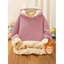 Women's Pullover Hoodie Sweatshirt Plain Casual Long Sleeve Hooded Regular Tops Street Dailywear Casual Print Black Pink Red Green Light Grey Fall Win Women's Pullover Hoodie Sweatshirt Plain Casual Long Sleeve Hooded Regular Tops Street Dailywear Casual Print Black Pink Red Green Light Grey Fall Win