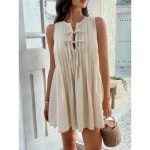 Women's Mini Dress Petite Dress Casual Dress Tank Dress Summer Dress Fashion Classic Modern Daily Holiday Weekend Regular Fit Plain Sleeveless Crew Ne