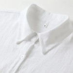 Women's Black White Blue Summer Spring Mini Dress Cotton Linen Dresses Shirt Dress White Cotton Dress Vacation Basic Modern Daily Weekend Loose Fit Pl Women's Black White Blue Summer Spring Mini Dress Cotton Linen Dresses Shirt Dress White Cotton Dress Vacation Basic Modern Daily Weekend Loose Fit Pl