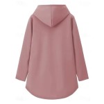 Women's Pullover Hoodie Sweatshirt Letter Warm Casual Fuzzy Long Sleeve Hooded Long Tops Casual Sports Print Pink Blue Gray Winter 2025 Women's Pullover Hoodie Sweatshirt Letter Warm Casual Fuzzy Long Sleeve Hooded Long Tops Casual Sports Print Pink Blue Gray Winter 2025